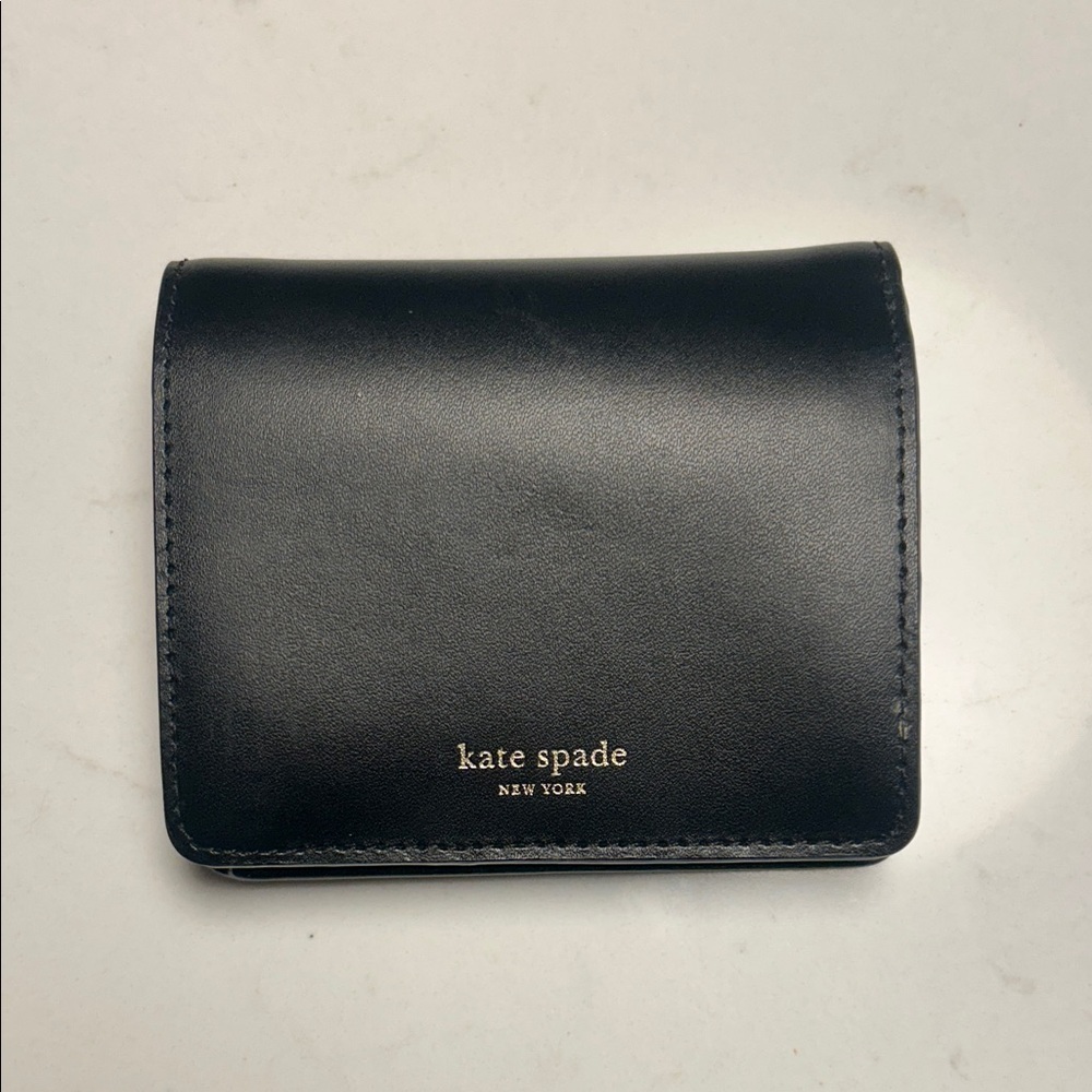 Kate Spade Elegant Black Card Holder